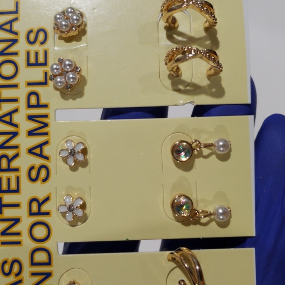 UNCAS International Set of 6 Earrings - Trendy & Stylish Jewelry - Women's - Picture 9 of 12